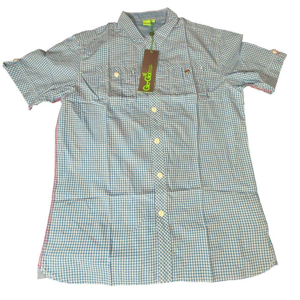 Gio-Goi - Men's Button-Up Shirt - Size Large